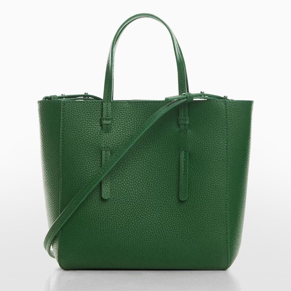 Mango Handbags - MANGO Green Mini Crossbody Bag